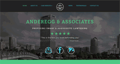 Desktop Screenshot of anderegglaw.com